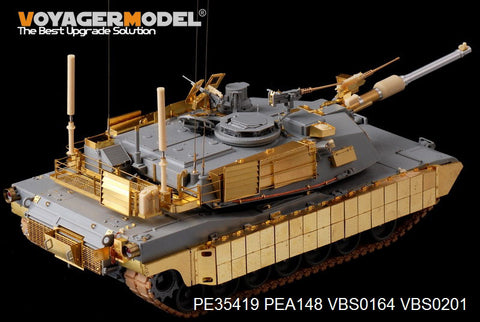 Voyager Model PE35419 1/35 Modern US M1A2 TUSK II Abrams Basic Photo-Etched Set (for Dragon 3536)
