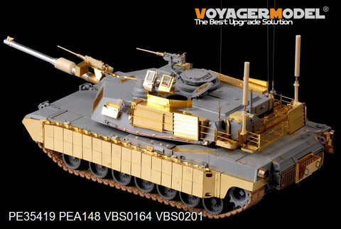 Voyager Model PE35419 1/35 Modern US M1A2 TUSK II Abrams Basic Photo-Etched Set (for Dragon 3536)