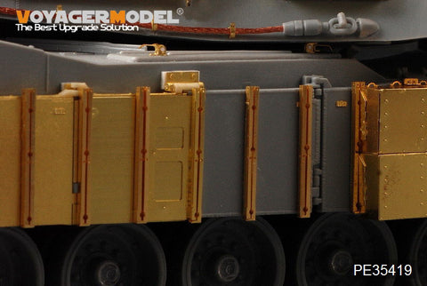 Voyager Model PE35419 1/35 Modern US M1A2 TUSK II Abrams Basic Photo-Etched Set (for Dragon 3536)