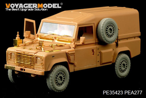 Voyager Model PE35423 1/35 Modern British Defender 110 Hard Top (HobbyBoss 82448)