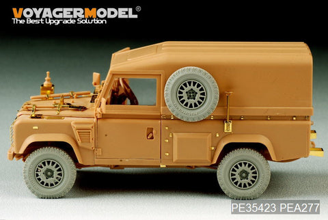 Voyager Model PE35423 1/35 Modern British Defender 110 Hard Top (HobbyBoss 82448)