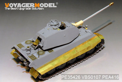Voyager Model PE35426 1/35 WWII German King Tiger (Porsche Turret) V1 (for Takom 2096)