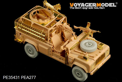 Voyager Model PE35431 1/35 Modern British Defender XD "Wolf" Special Forces Version (HobbyBoss 82446)