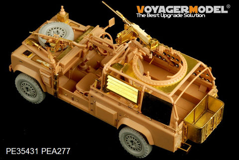 Voyager Model PE35431 1/35 Modern British Defender XD "Wolf" Special Forces Version (HobbyBoss 82446)