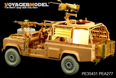 Voyager Model PE35431 1/35 Modern British Defender XD "Wolf" Special Forces Version (HobbyBoss 82446)