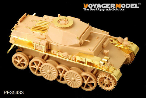Voyager Model PE35433 1/35 WWII German Panzer I Ausf. C (VK601) with Smoke Dischargers (HobbyBoss 82431)
