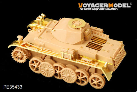 Voyager Model PE35433 1/35 WWII German Panzer I Ausf. C (VK601) with Smoke Dischargers (HobbyBoss 82431)