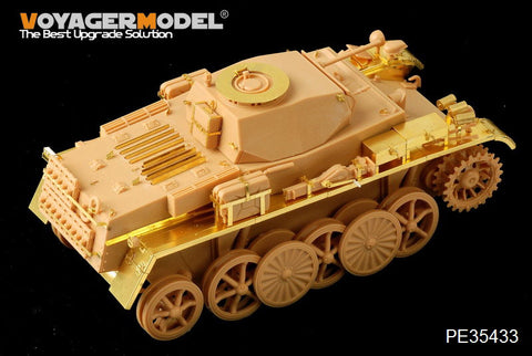 Voyager Model PE35433 1/35 WWII German Panzer I Ausf. C (VK601) with Smoke Dischargers (HobbyBoss 82431)