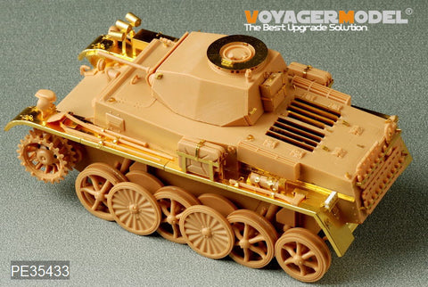 Voyager Model PE35433 1/35 WWII German Panzer I Ausf. C (VK601) with Smoke Dischargers (HobbyBoss 82431)