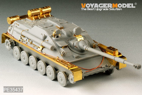 Voyager Model PE35437 1/35 Modern Russian ASU-85 Airborne Anti-Tank Self-Propelled Gun, Model 1956 (Trumpeter 01588)