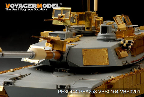 Voyager Model PE35444 1/35 Modern US M1A2 Abrams TUSK I Late Version Basic Photo-Etched Set (for Dragon 3636)