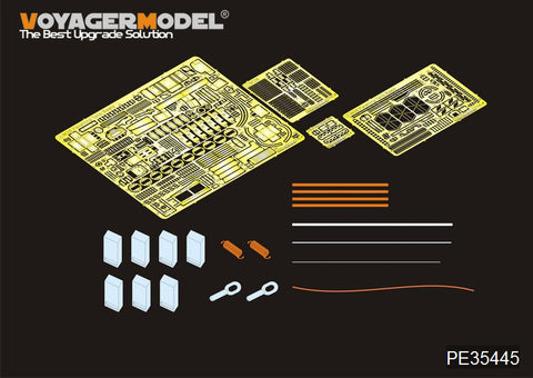 Voyager Model PE35445 1/35 WWII US M26 Pershing Basic Photo-Etched Set (for Tamiya 35319)