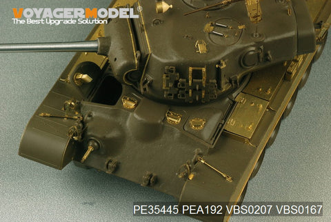 Voyager Model PE35445 1/35 WWII US M26 Pershing Basic Photo-Etched Set (for Tamiya 35319)