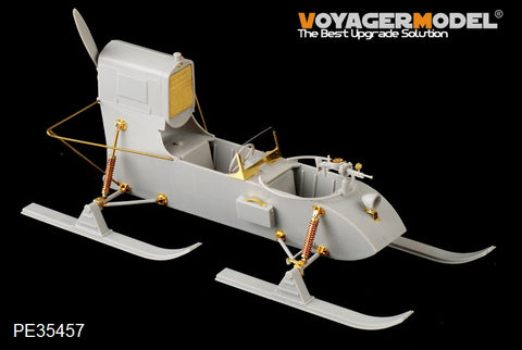 Voyager Model PE35457 1/35 WWII Soviet Aerosan RF-8/GAZ-98 (Trumpeter 02322)