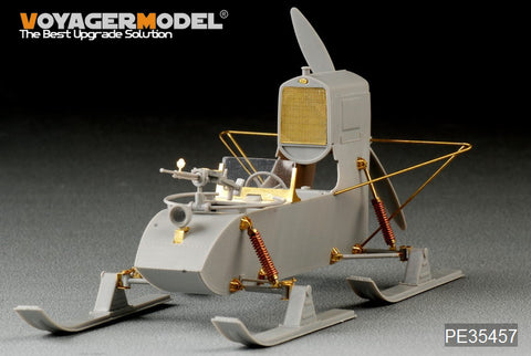 Voyager Model PE35457 1/35 WWII Soviet Aerosan RF-8/GAZ-98 (Trumpeter 02322)