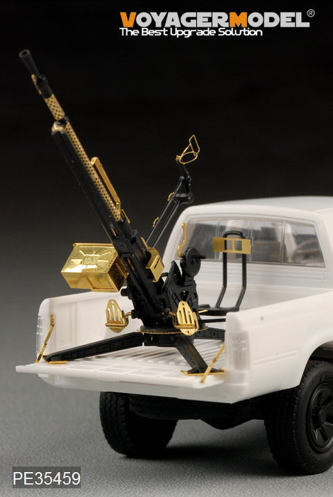 Voyager Model PE35459 1/35 Modern Pickup Truck with ZPU-1 Anti-Aircraft Gun (Meng Model VS-001)