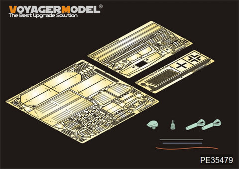 Voyager Model PE35479 1/35 WWII German 38(t) Hetzer Tank Destroyer (Trumpeter 05524)
