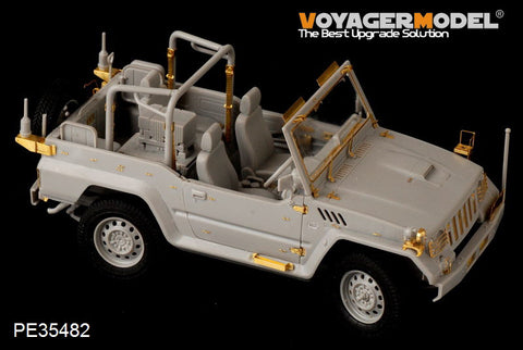 Voyager Model PE35482 1/35 JGSDF Type 73 Light Truck (New Model) Photo-Etched Parts Set (for Monochrome/Trumpeter)