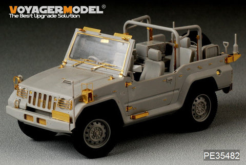 Voyager Model PE35482 1/35 JGSDF Type 73 Light Truck (New Model) Photo-Etched Parts Set (for Monochrome/Trumpeter)