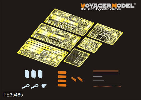 Voyager Model PE35485 1/35 Modern Israeli M51 Super Sherman Photo-Etched Parts Set (for Tamiya 35323)