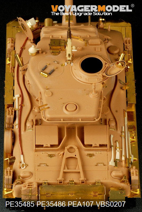 Voyager Model PE35485 1/35 Modern Israeli M51 Super Sherman Photo-Etched Parts Set (for Tamiya 35323)