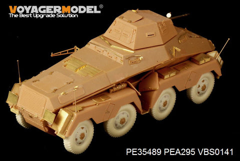 Voyager Model PE35489 1/35 WWII German Sd.Kfz.231 8-Rad Armored Car Early Version (for AFV Club 35231)