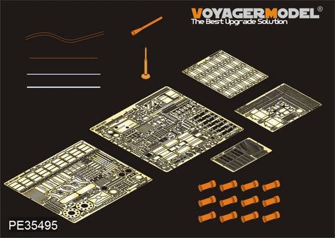 Voyager Model PE35495 1/35 Modern Russian T-90 Main Battle Tank Basic Set (Zvezda 3573)