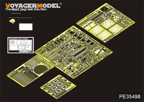 Voyager Model PE35498 1/35 WWII German Sd.Kfz.9 Famo Basic Set (Tamiya 35239/35246)
