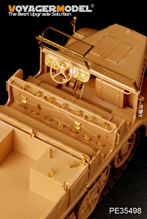 Voyager Model PE35498 1/35 WWII German Sd.Kfz.9 Famo Basic Set (Tamiya 35239/35246)