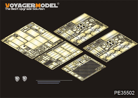 Voyager Model PE35502 1/35 Modern US M1000 Trailer Basic Set (HobbyBoss 85502)
