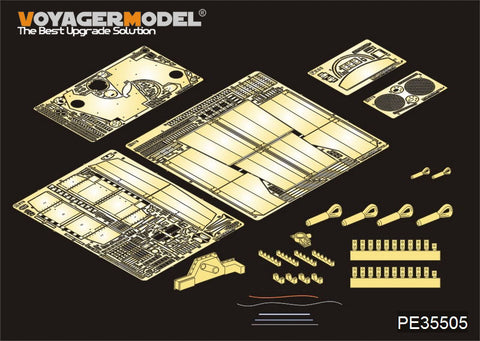 Voyager Model PE35505 1/35 WWII German E-50 Tank (Trumpeter 01536)