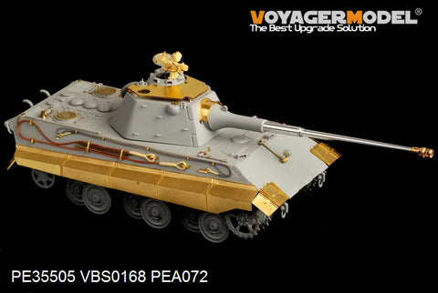 Voyager Model PE35505 1/35 WWII German E-50 Tank (Trumpeter 01536)