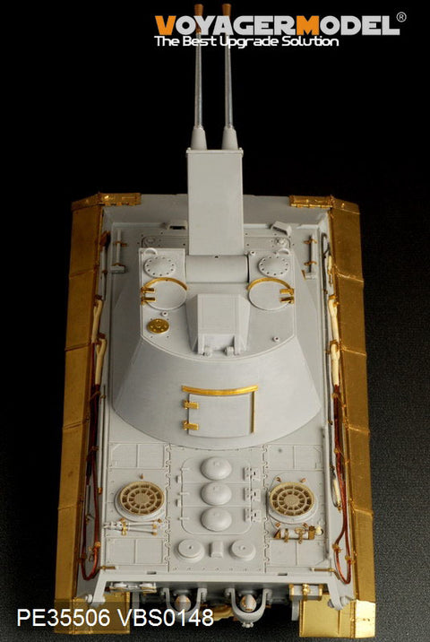 Voyager Model PE35506 1/35 WWII German E-50 Anti-Aircraft Tank Photo-Etched Set (for Trumpeter 01537)
