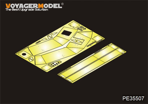 Voyager Model PE35507 1/35 WWII German 8.8cm Pak 43 Waffenträger Fenders (Dragon Models 6728)