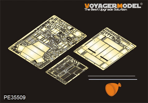 Voyager Model PE35509 1/35 WWII British Army M24 Chaffee Light Tank Basic Set (Bronco 35068)