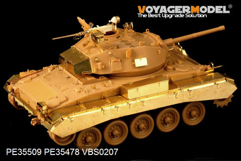 Voyager Model PE35509 1/35 WWII British Army M24 Chaffee Light Tank Basic Set (Bronco 35068)
