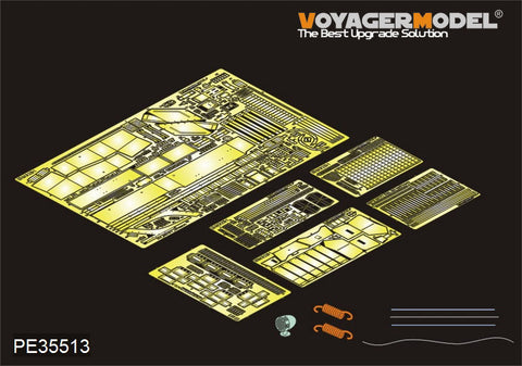 Voyager Model PE35513 1/35 WWII US M32B1 Tank Recovery Vehicle Photo-Etched Set (for Asuka 35026)