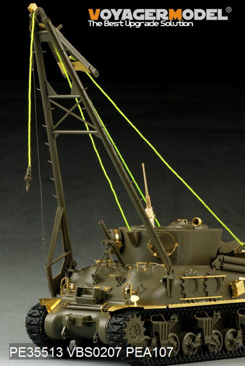 Voyager Model PE35513 1/35 WWII US M32B1 Tank Recovery Vehicle Photo-Etched Set (for Asuka 35026)