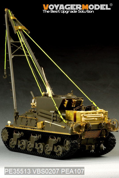 Voyager Model PE35513 1/35 WWII US M32B1 Tank Recovery Vehicle Photo-Etched Set (for Asuka 35026)