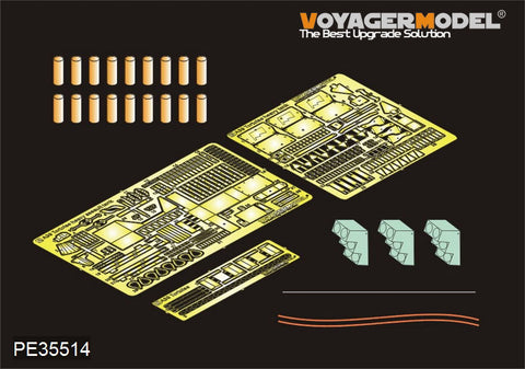 Voyager Model PE35514 1/35 WWII British A39 Tortoise Heavy Assault Tank Photo-Etched Parts Set (for Meng TS-002)