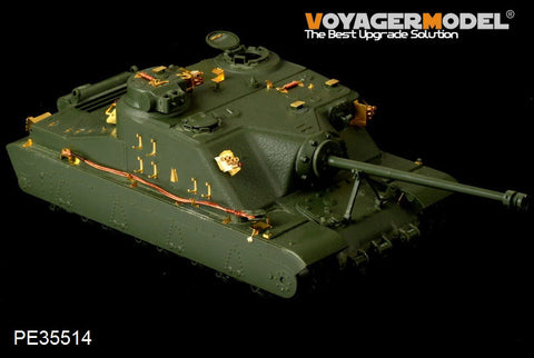 Voyager Model PE35514 1/35 WWII British A39 Tortoise Heavy Assault Tank Photo-Etched Parts Set (for Meng TS-002)