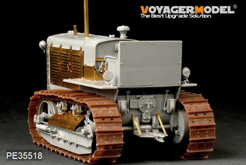 Voyager Model PE35518 1/35 WWII Soviet ChTZ S-65 Tractor (Trumpeter 05538)