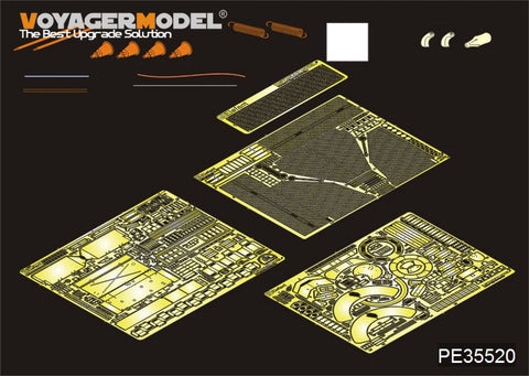 Voyager Model PE35520 1/35 WWII German Sd.Kfz.184 Elefant Photo-Etched Parts Set (for Tamiya 35325)