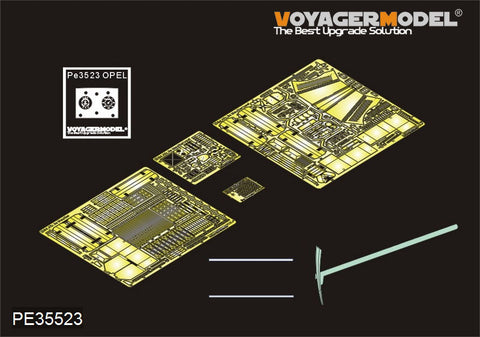 Voyager Model PE35523 1/35 WWII German Sd.Kfz.3a Opel Maultier Half-track (Dragon 6761)