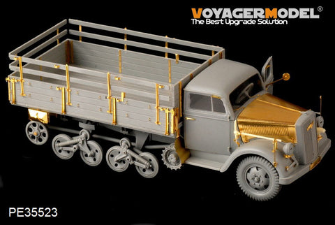 Voyager Model PE35523 1/35 WWII German Sd.Kfz.3a Opel Maultier Half-track (Dragon 6761)