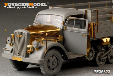 Voyager Model PE35523 1/35 WWII German Sd.Kfz.3a Opel Maultier Half-track (Dragon 6761)