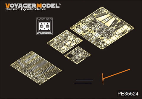 Voyager Model PE35524 1/35 WWII German Opel Blitz 3t 4x2 Cargo Truck / Standard Cargo Bed Type (Dragon 6670)