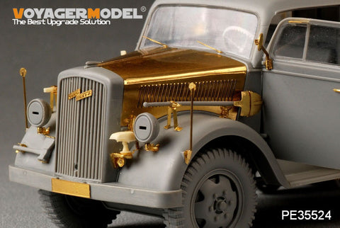 Voyager Model PE35524 1/35 WWII German Opel Blitz 3t 4x2 Cargo Truck / Standard Cargo Bed Type (Dragon 6670)