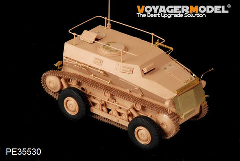 Voyager Model PE35530 1/35 WWII German Sd.Kfz.254 Wheeled/Tracked Armored Vehicle (HobbyBoss 82491)