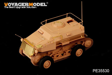 Voyager Model PE35530 1/35 WWII German Sd.Kfz.254 Wheeled/Tracked Armored Vehicle (HobbyBoss 82491)